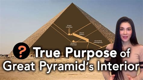 The True Purpose Of The Great Pyramids Interior System Youtube