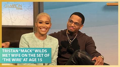 Tristan Mack Wilds Met His Wife On The Set Of The Wire At Age