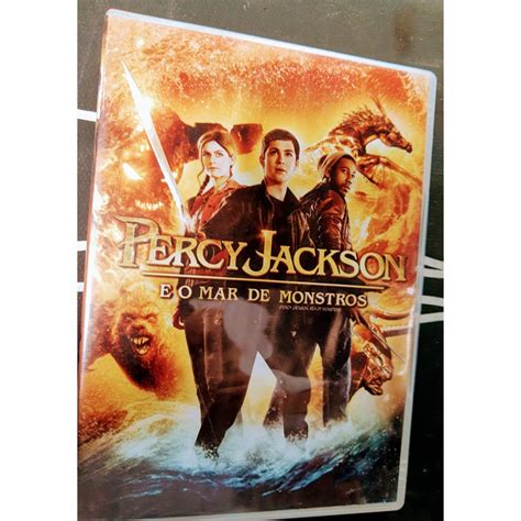 Dvd Percy Jackson E O Mar De Monstros Usado Shopee Brasil