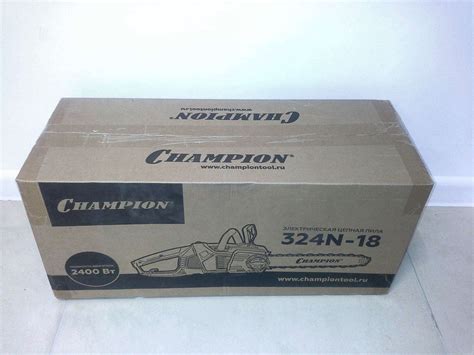 Пила цепная CHAMPION 324N-18 — купить в интернет-магазине ОНЛАЙН ТРЕЙД.РУ