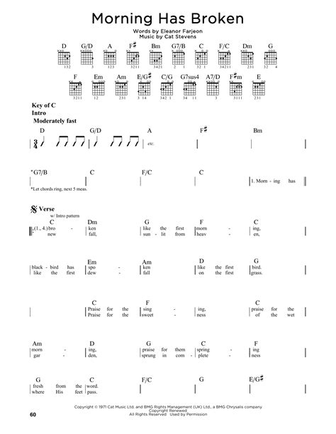 Morning Has Broken Sheet Music Direct