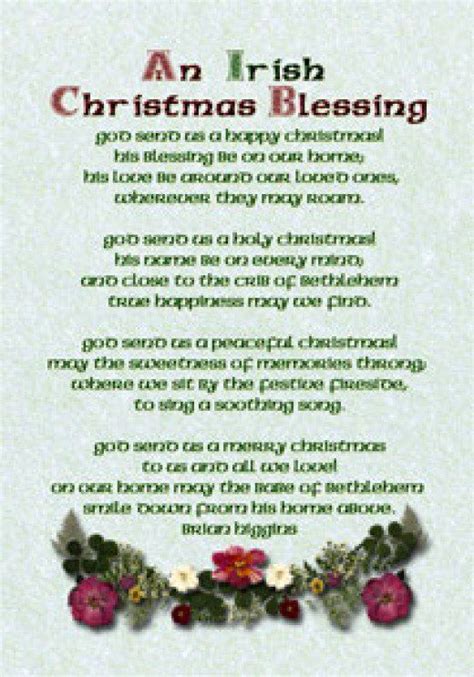 Irish Christmas Blessings Greetings And Poems Irish Christmas Irish