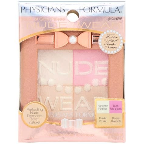 Physicians Formula Nude Wear Touch Of Glow Palette Light Oz