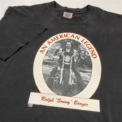 Vintage 89 Hells Angels Sonny Barger An American Legend Tee Grailed