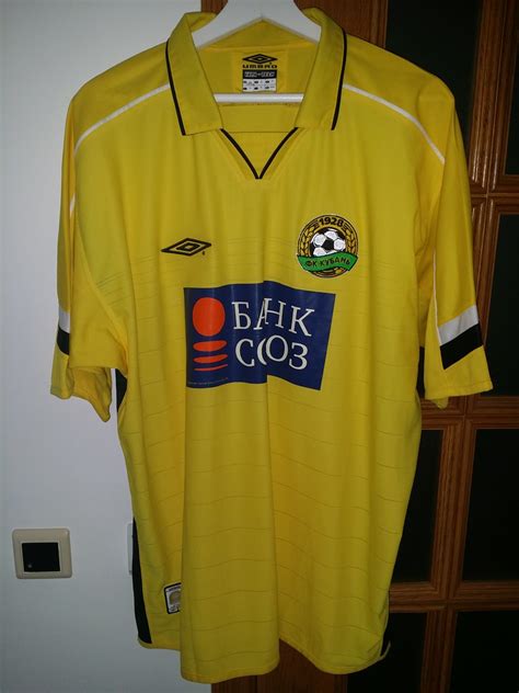 Kuban Krasnodar Russia Futebolmanya Matchworn Player Issued