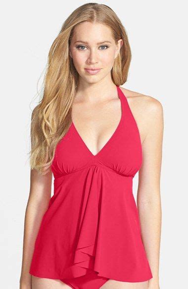 Profile By Gottex Fly Away Halter Tankini D Cup Nordstrom Halter Tankini Profile By