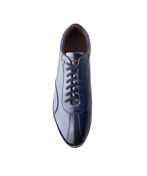 Copan Blue Patina Mens Casual Shoe Finsbury Shoes