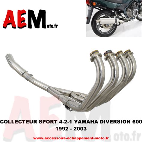 Collecteur D Chappement Sport Yamaha Xj