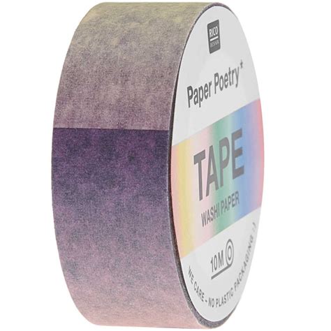 Masking Tape Rico Design Paper Poetry Arc En Ciel La Fourmi Creative