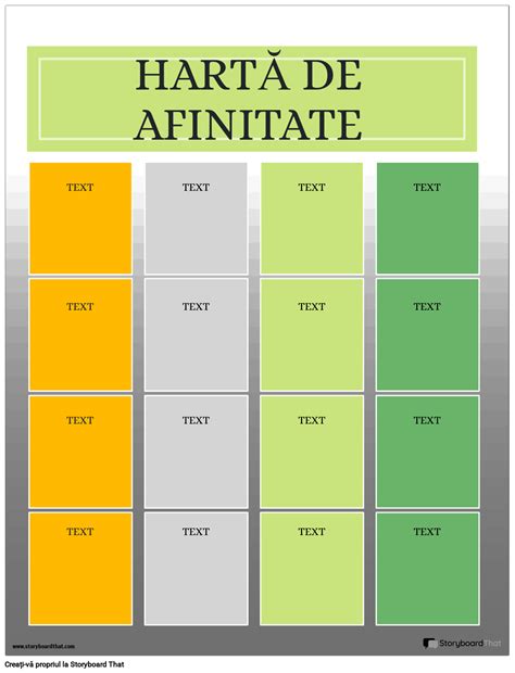 Harta De Afinitate 4 Storyboard Par Ro Examples
