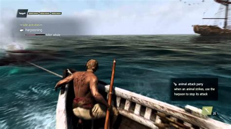 Assassin S Creed Iv Black Flag Whale Hunting Youtube