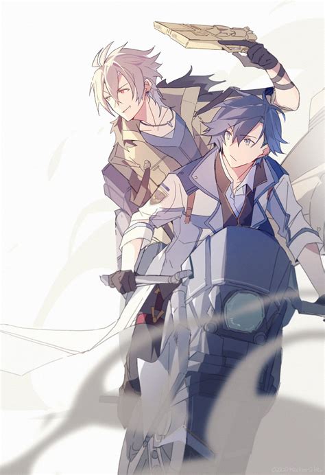 Rean Schwarzer And Crow Armbrust Eiyuu Densetsu And More Drawn By