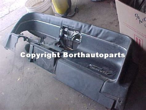 1966 Ford Thunderbird Dash Panel Black Borthautoparts