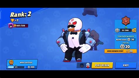 Trying Out Primos El Mayordomo Skin In Brawl Stars Youtube