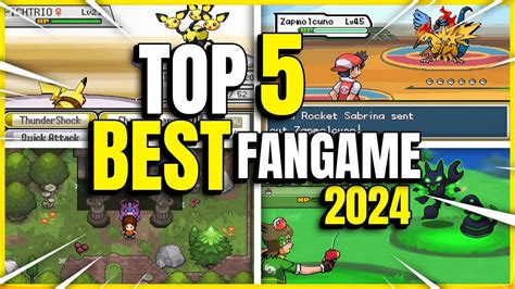 MEJORES FANGAMES POKEMON EN ESPAÑOL 2024 ACTUALIZADO YouTube