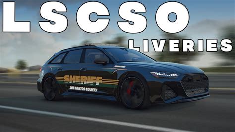 Los Santos County Sheriff S Office Livery Mega Pack FuTuR Designs