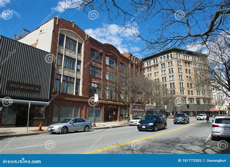 Historic Commercial Buildings in Lawrence, Massachusetts, USA Editorial Image - Image of america ...