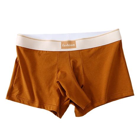 Cuecas Boxer De Bainha Aberta Para Homens Lingerie Er Tica Cal Es