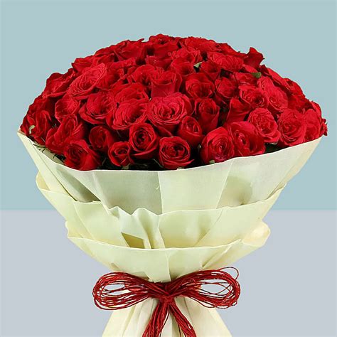 99 Red Roses Bouquet For Valentine Delivery In Singapore Fnp Sg