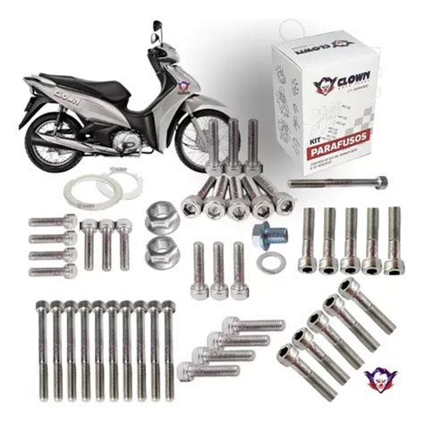 Clown Kit Parafusos Allen Inox Motor Biz110i Biz 110 C1i Parcelamento