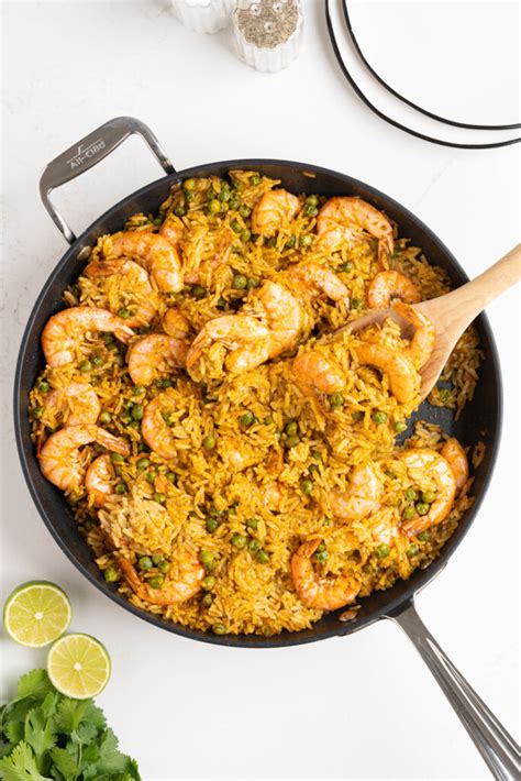 30-Minute Arroz con Camarones (Rice with Shrimp) | Salima's Kitchen