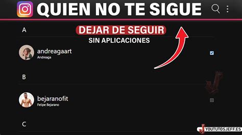 Como Saber Quien No Me Sigue Instagram Sin Aplicaciones Youtube