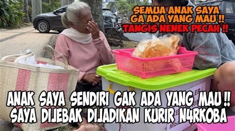 Ternyata Nenek Tua Ini Di Jadikan Kurir S4bu Semua Anak Laki Laki