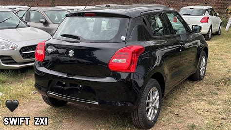 New Maruti Suzuki Swift Black Colour Swift ZXi 2023 Rs 7 63L Most