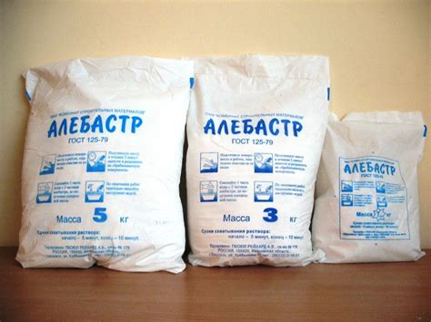 Как развести алебастр: особенности материала, правила приготовления ...