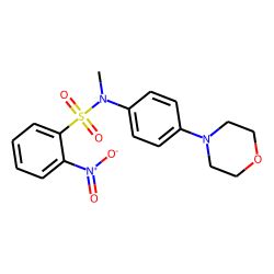 N 4 Morpholin 4 Yl Phenyl 2 Nitro Benzenesulfonamide N Methyl