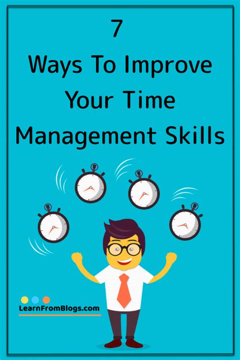 7 Ways To Improve Your Time Management S Time Management