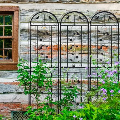 HOCH RANKGITTER RANKHILFE Rankzaun Spalier Rosen Garten Deko