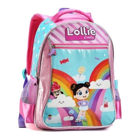 Mochila De Costa Feminina Infantil Escolar Reforçada Menina Submarino