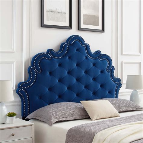 Arabella Button Tufted Performance Velvet Twin Headboard MOD 6562