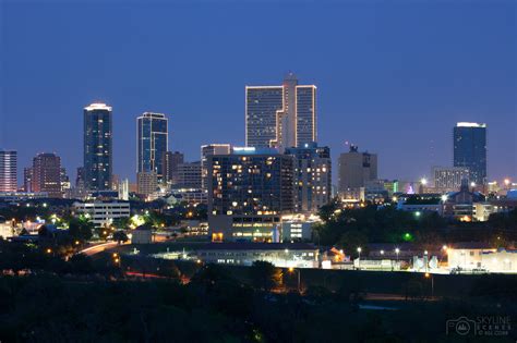 Downtown Fort Worth, Texas Skyline