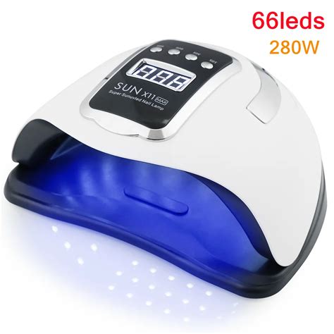 SUN X11 MAX UV Drying Lamp Nail Lamp For Nails Gel Polish With Motion