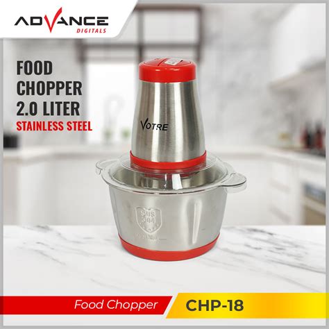 Jual Food Chopper Votre Chp Alat Penggiling Daging Sayur Dan Buah