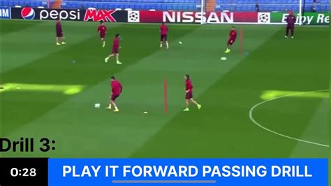 Bayern Munich 3 Advanced Passing Combinations Playing Forward