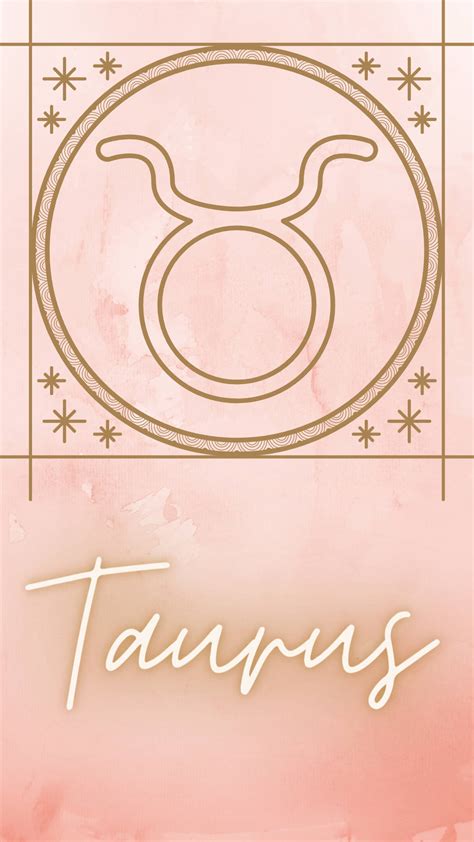 Discover Your Zodiac Sign With Taurus Cute Wallpaper