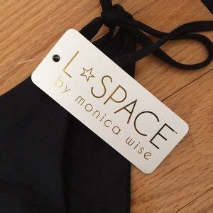 L Space Swim Nwt L Space Lily Black Side Tie Bikini Bottoms Poshmark