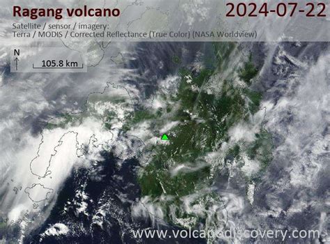 Latest Satellite Images of Ragang Volcano | VolcanoDiscovery