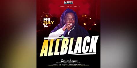 All Black Performing Live At The Palladium Nightclub In Modesto