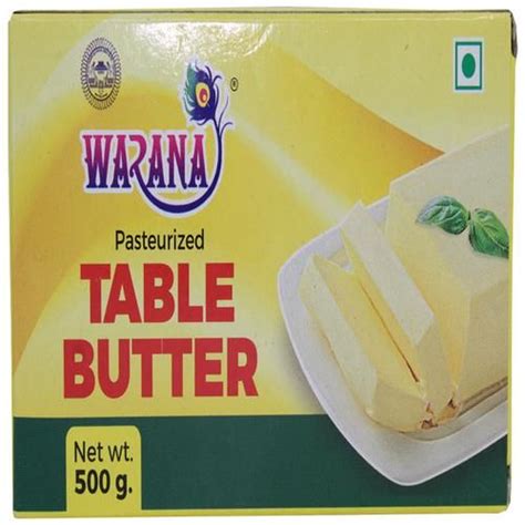 Buy Warana Salted Table Butter Pasteurised Rich In Calcium Online At