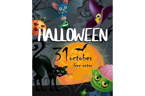 Halloween, October Thirty First Backdrop Graphic by pch.vector · Creative Fabrica