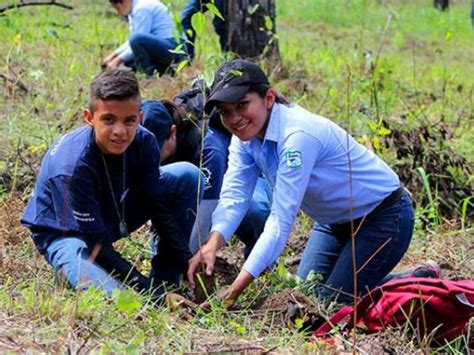 Voluntarios del BCIE participan en jornada de reforestación con U ESNACIFOR