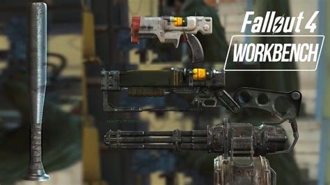 Fallout 4 Weapons Workbench How To Upgradesmodify Weapons Youtube