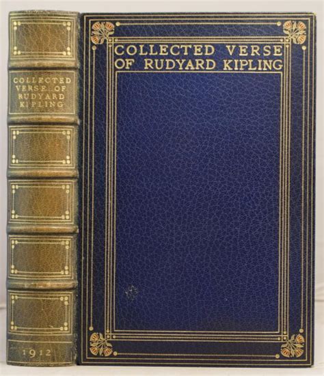 Collected Verse Of Rudyard Kipling By Kipling Rudyard Fine Hardcover 1912 3rd Edition