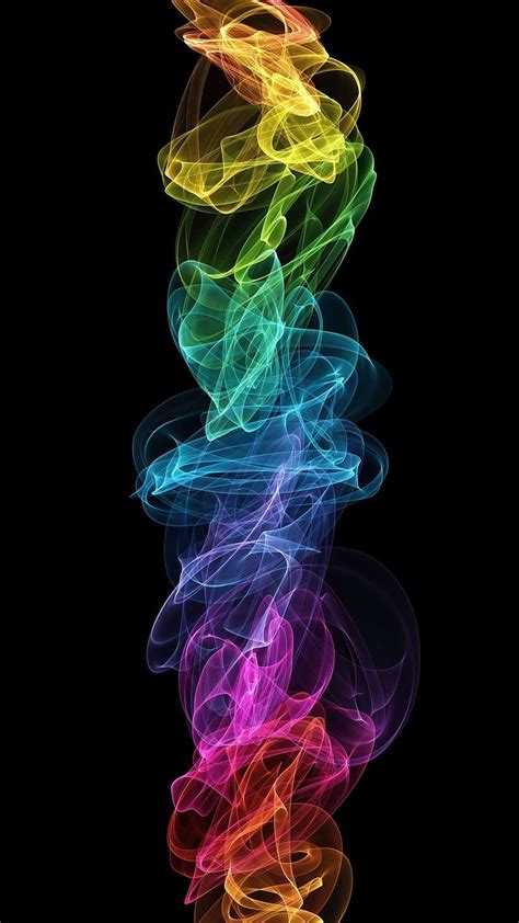 Rainbow Weed Smoke Wallpaper