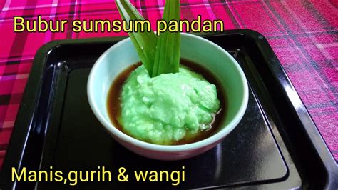 Cara Membuat Bubur Sumsum Pandan YouTube