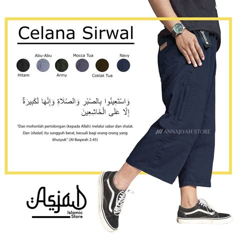 Jual Celana Sirwal Polos List Outdoor Pangsi Laa Isbal Shopee Indonesia